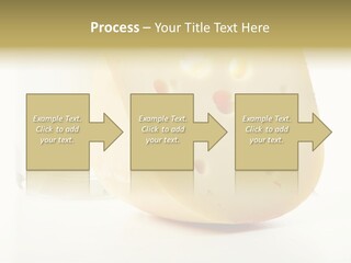 Dairy Produce Foodstuffs. Shot In A Studio. PowerPoint Template