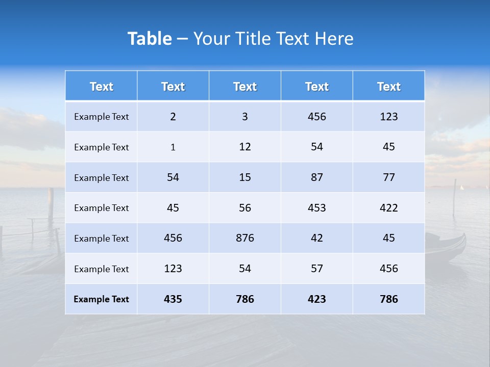 Boats PowerPoint Template