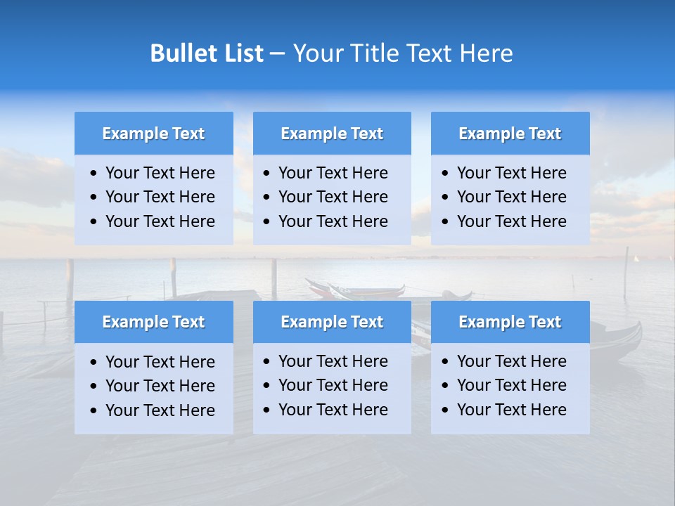 Boats PowerPoint Template