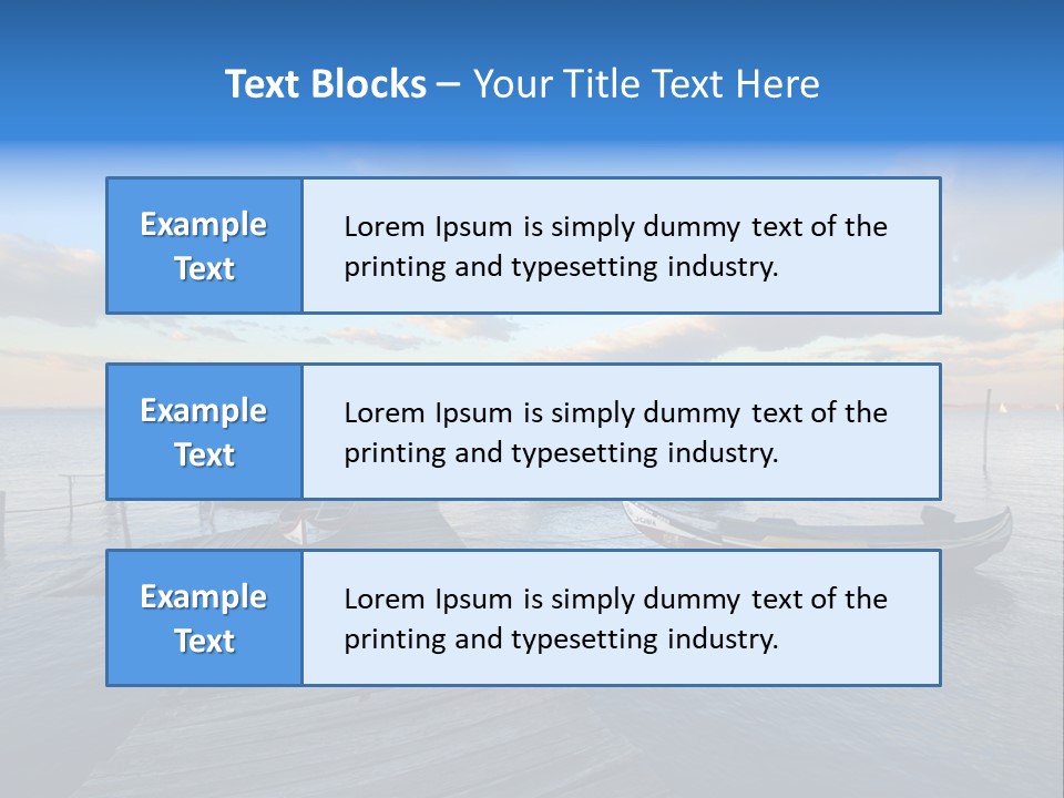 Boats PowerPoint Template