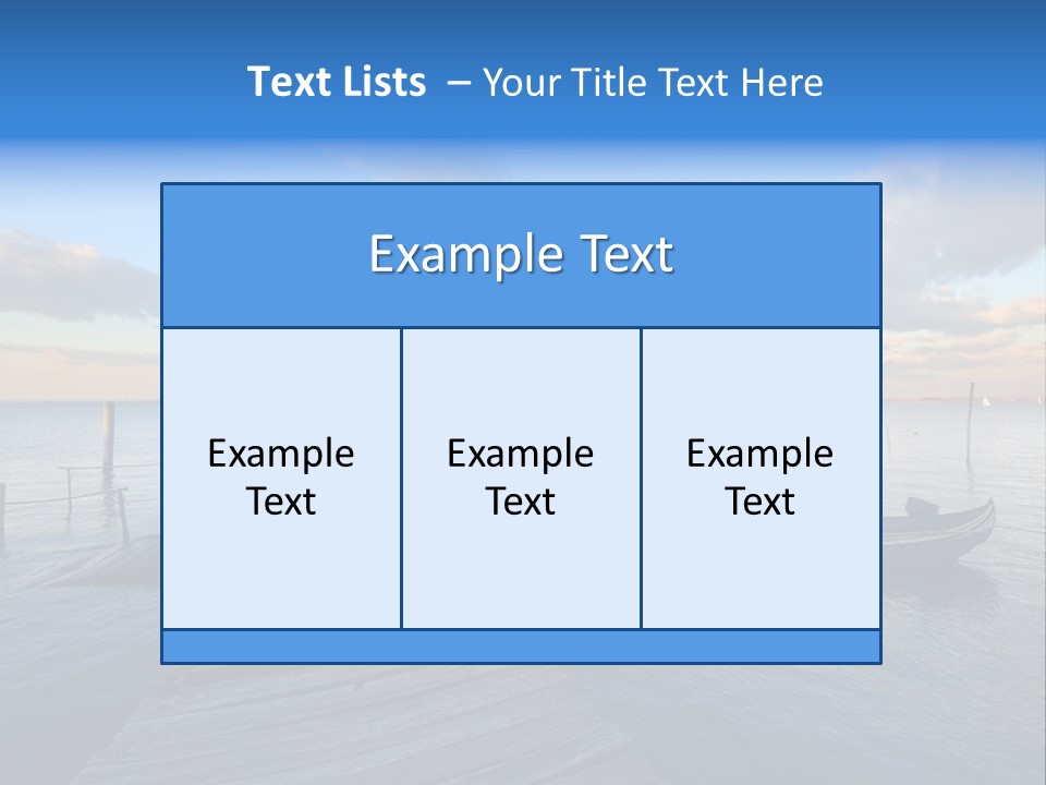 Boats PowerPoint Template