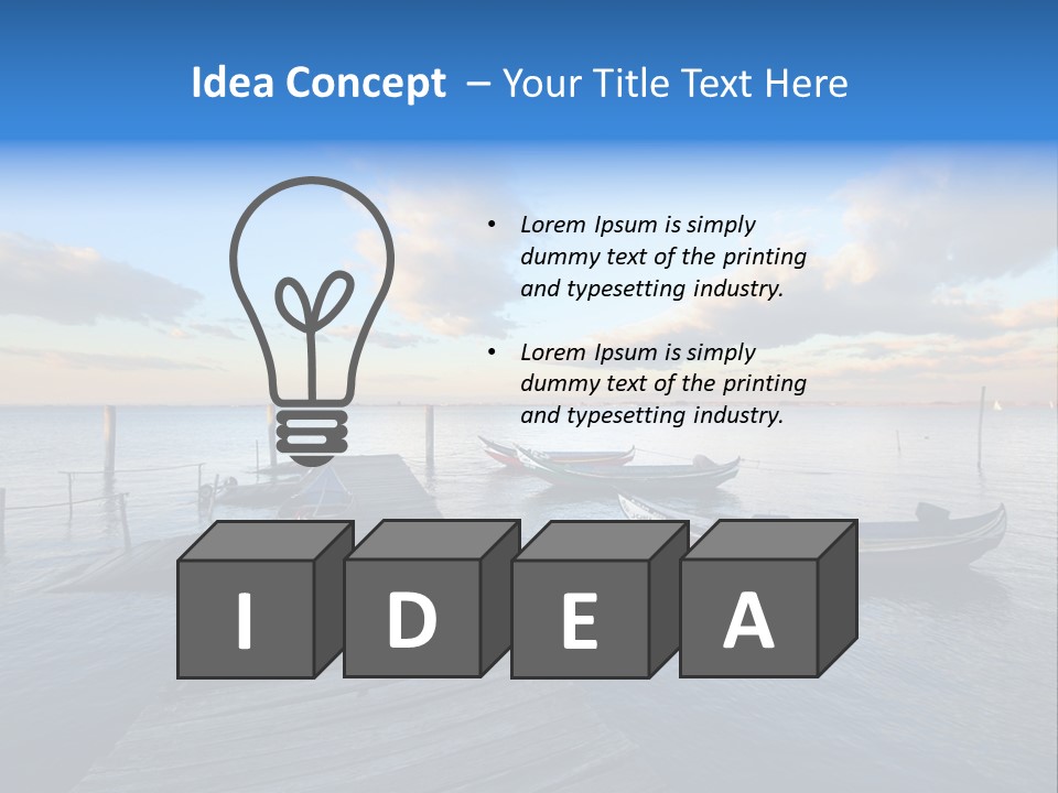 Boats PowerPoint Template