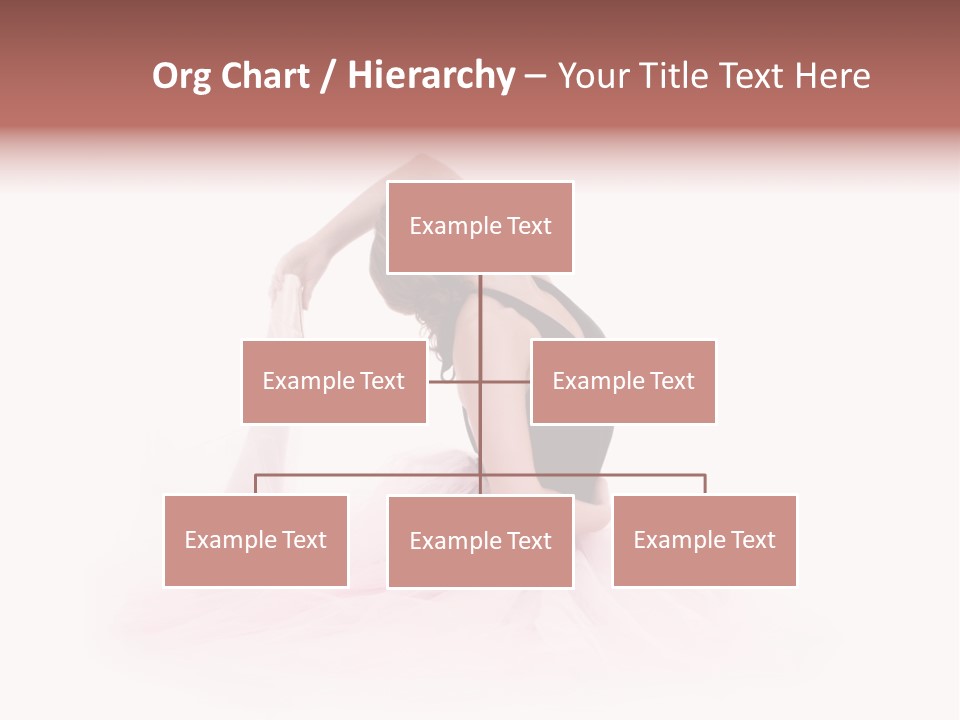 High Key Portrait Of A Ballerina, Ballet Dancer. Studio Shoot PowerPoint Template