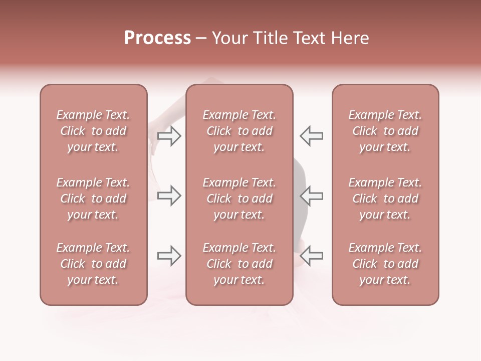 High Key Portrait Of A Ballerina, Ballet Dancer. Studio Shoot PowerPoint Template