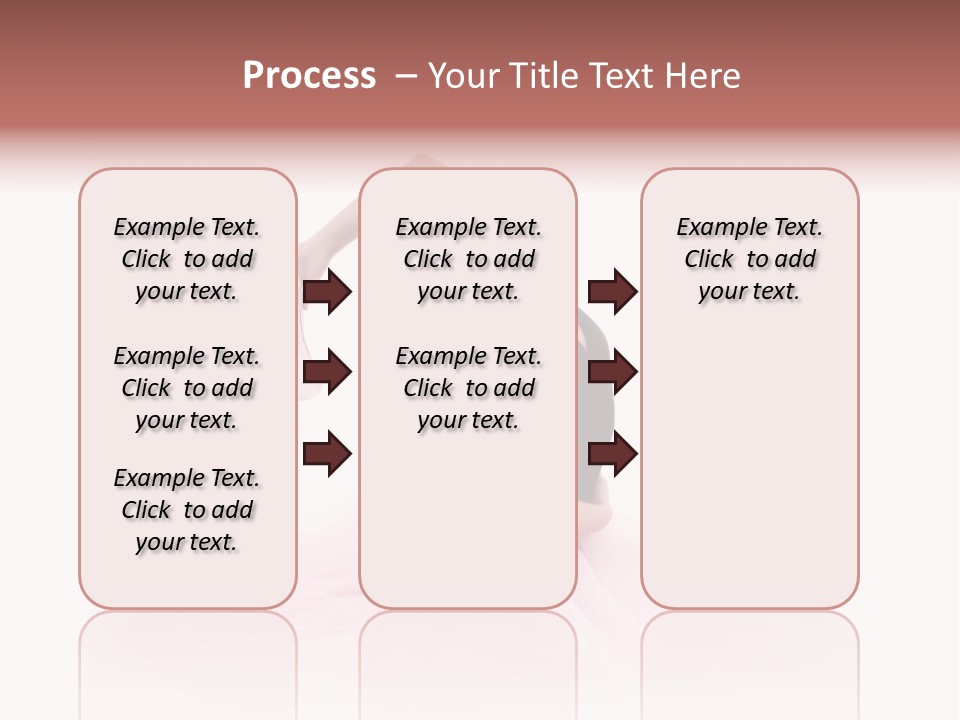 High Key Portrait Of A Ballerina, Ballet Dancer. Studio Shoot PowerPoint Template