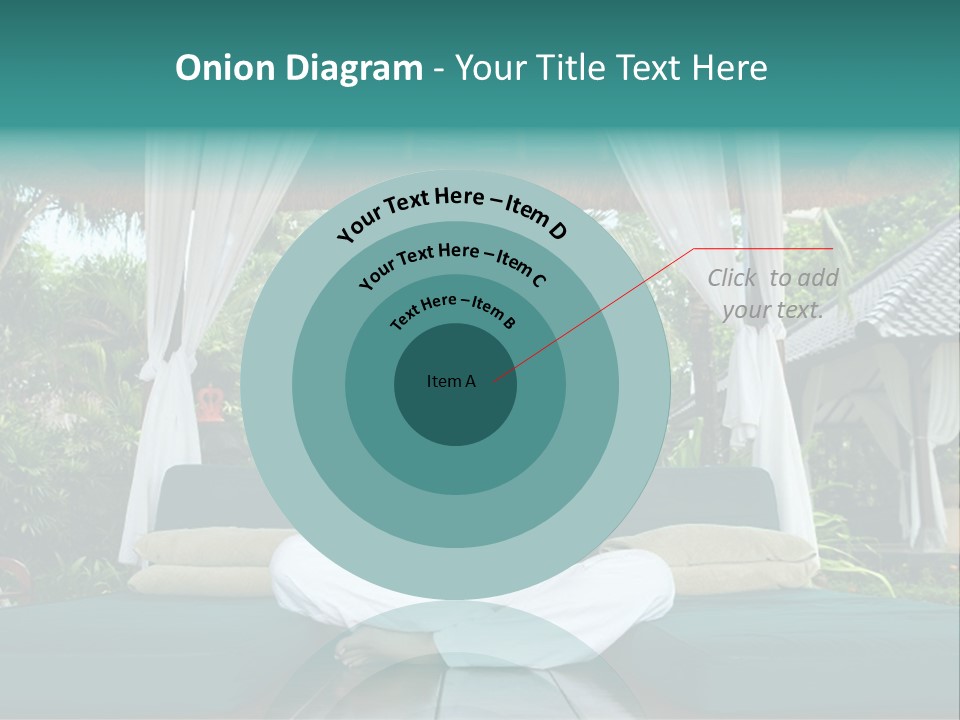 20-25 Years Woman Portrait During Yoga At Exotic Surrounding, Bali Indonesia PowerPoint Template