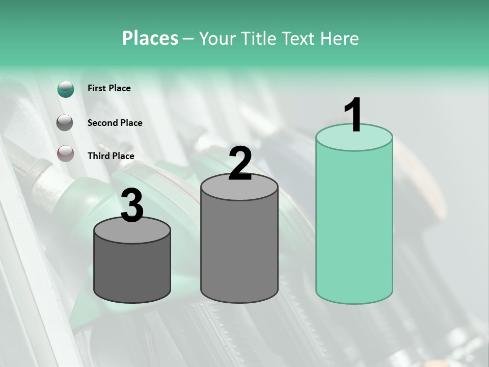 Large Interior With High Ceiling And Posh Chandeliers PowerPoint Template