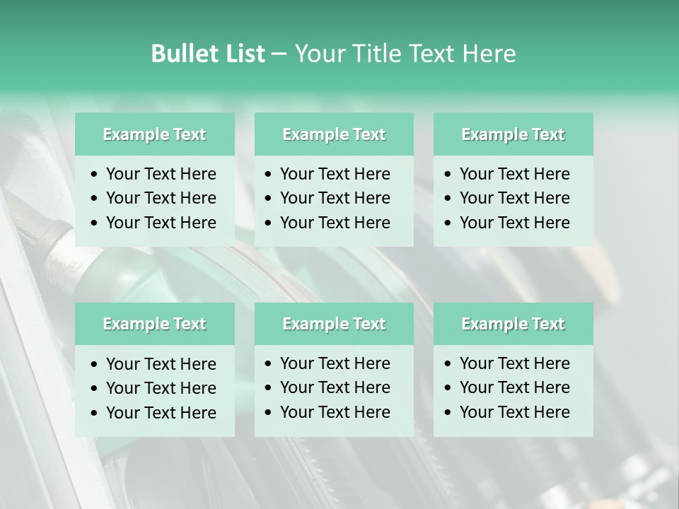 Large Interior With High Ceiling And Posh Chandeliers PowerPoint Template