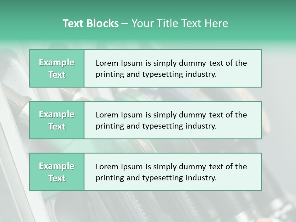 Large Interior With High Ceiling And Posh Chandeliers PowerPoint Template