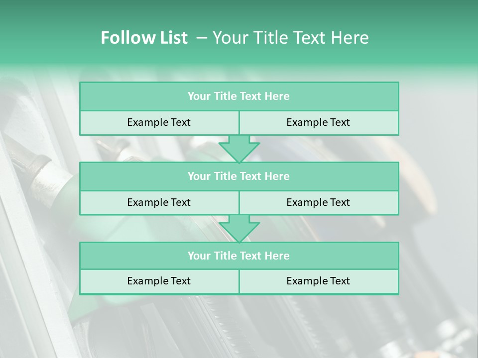 Large Interior With High Ceiling And Posh Chandeliers PowerPoint Template