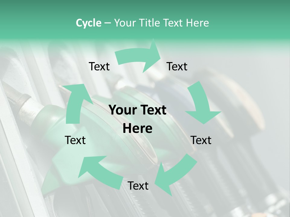 Large Interior With High Ceiling And Posh Chandeliers PowerPoint Template