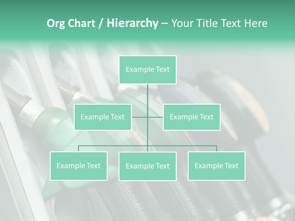 Large Interior With High Ceiling And Posh Chandeliers PowerPoint Template