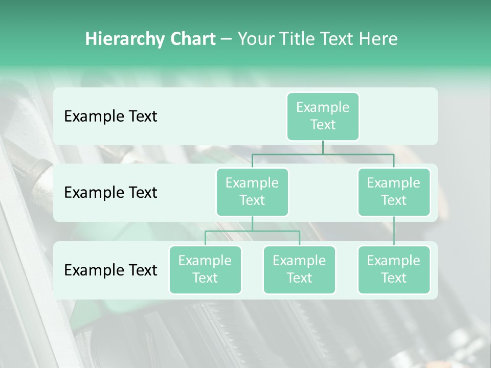 Large Interior With High Ceiling And Posh Chandeliers PowerPoint Template