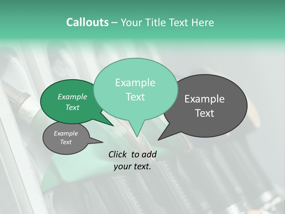 Large Interior With High Ceiling And Posh Chandeliers PowerPoint Template