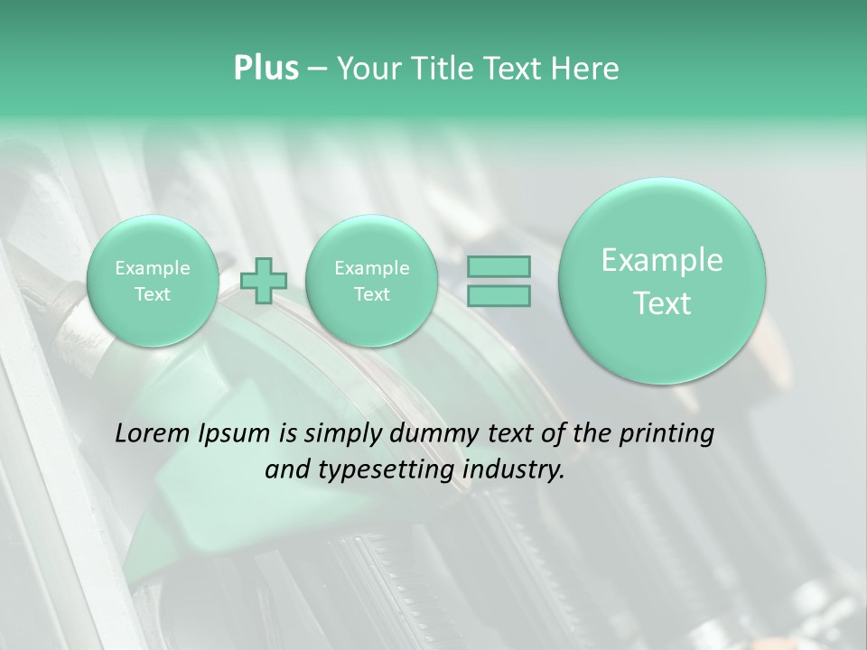 Large Interior With High Ceiling And Posh Chandeliers PowerPoint Template