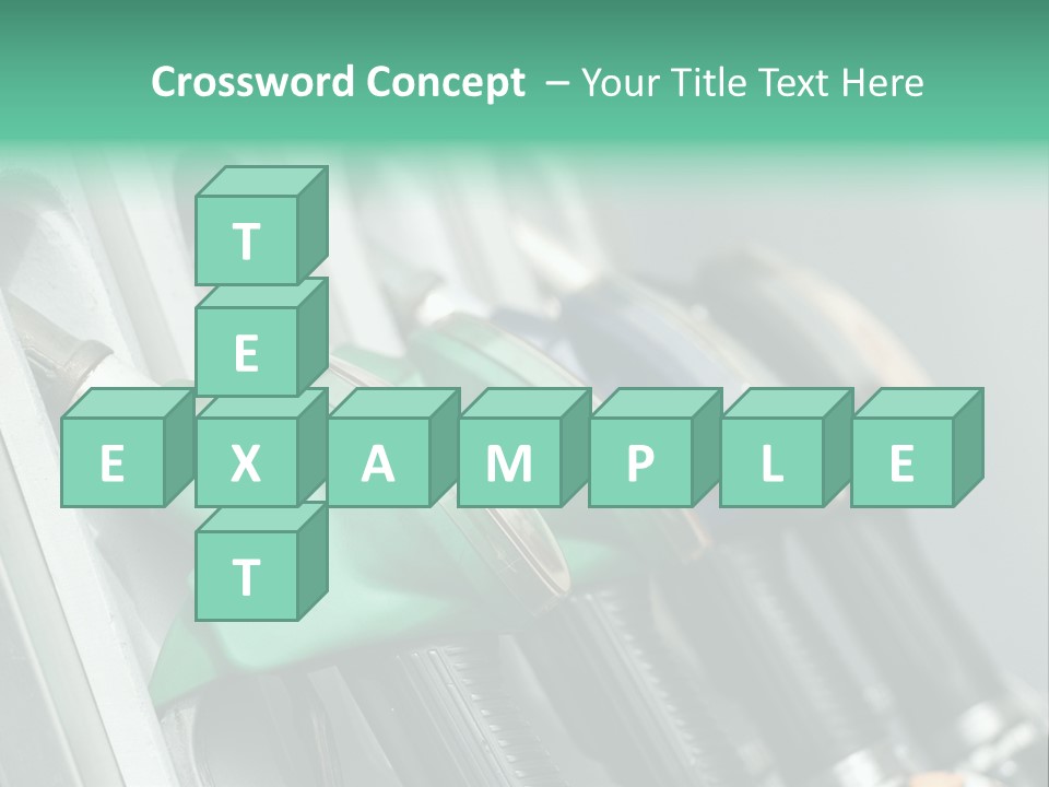 Large Interior With High Ceiling And Posh Chandeliers PowerPoint Template