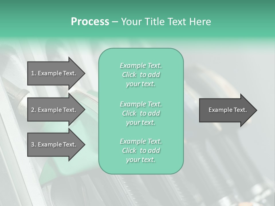 Large Interior With High Ceiling And Posh Chandeliers PowerPoint Template