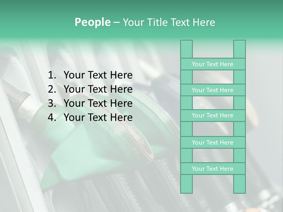 Large Interior With High Ceiling And Posh Chandeliers PowerPoint Template