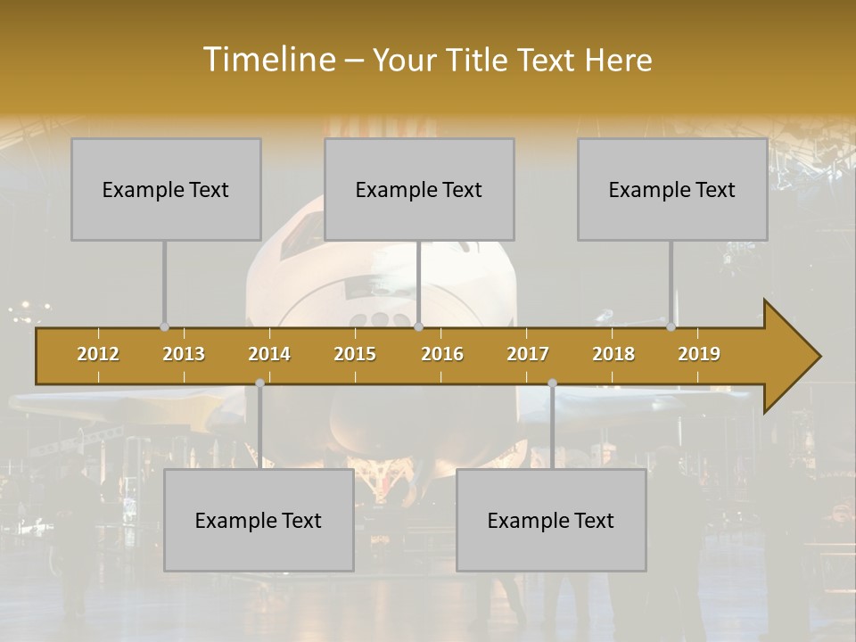 Editorial Use Only. Space Shuttle Enterprise At The National Air And Space Museum. PowerPoint Template