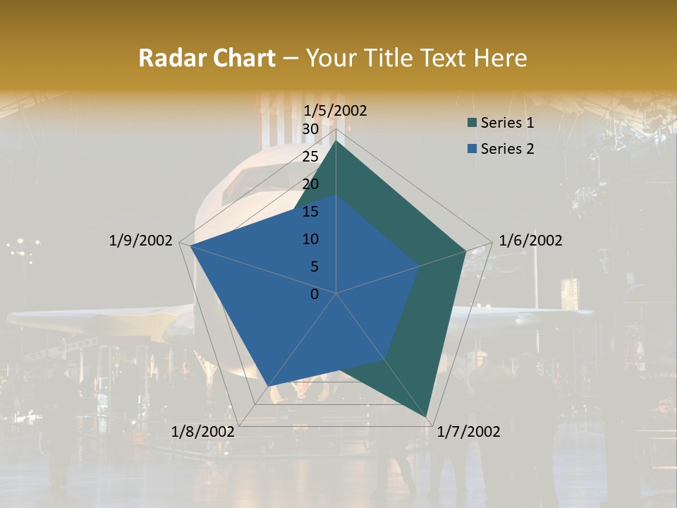 Editorial Use Only. Space Shuttle Enterprise At The National Air And Space Museum. PowerPoint Template