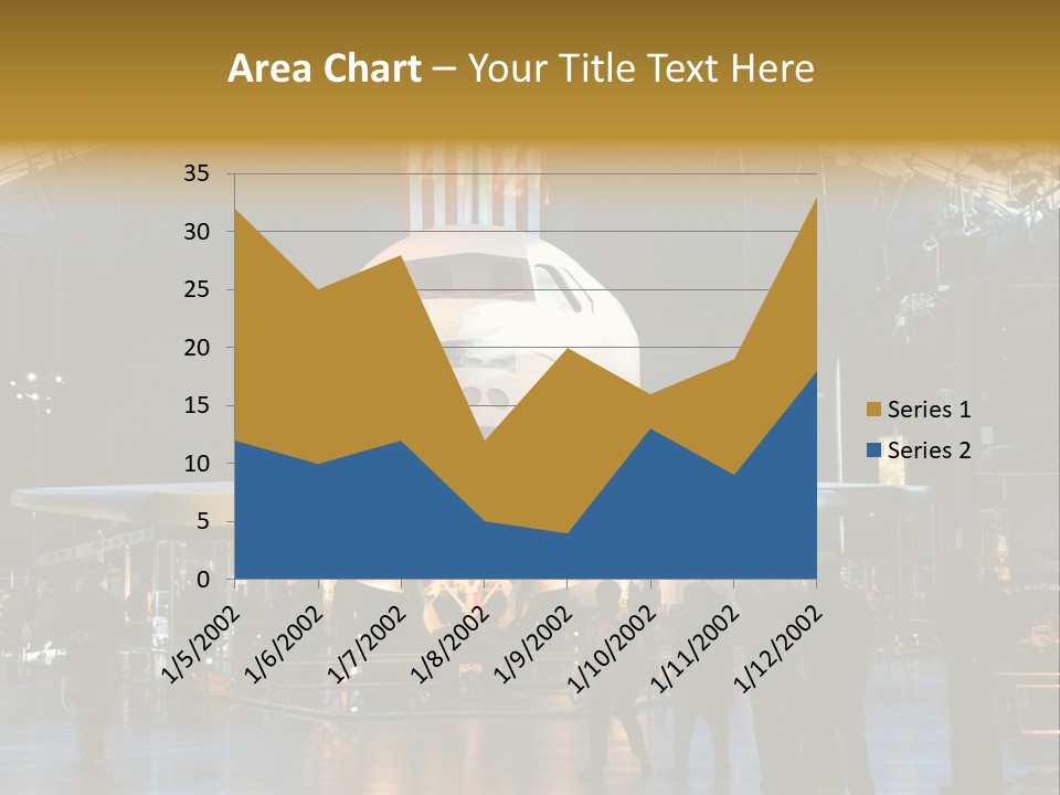 Editorial Use Only. Space Shuttle Enterprise At The National Air And Space Museum. PowerPoint Template