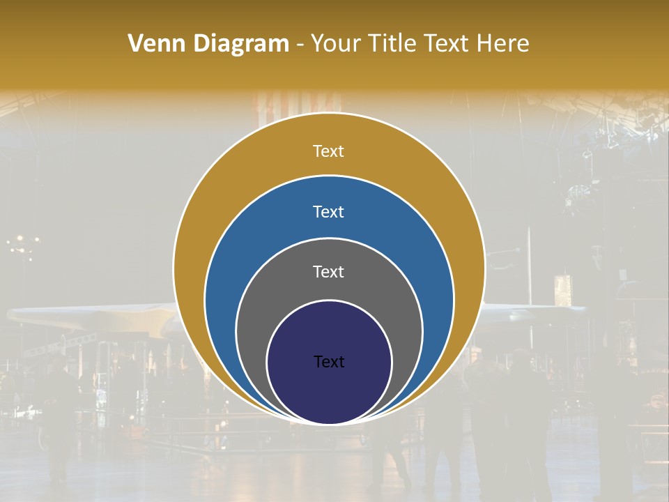 Editorial Use Only. Space Shuttle Enterprise At The National Air And Space Museum. PowerPoint Template