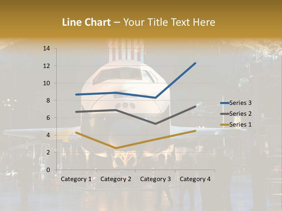 Editorial Use Only. Space Shuttle Enterprise At The National Air And Space Museum. PowerPoint Template