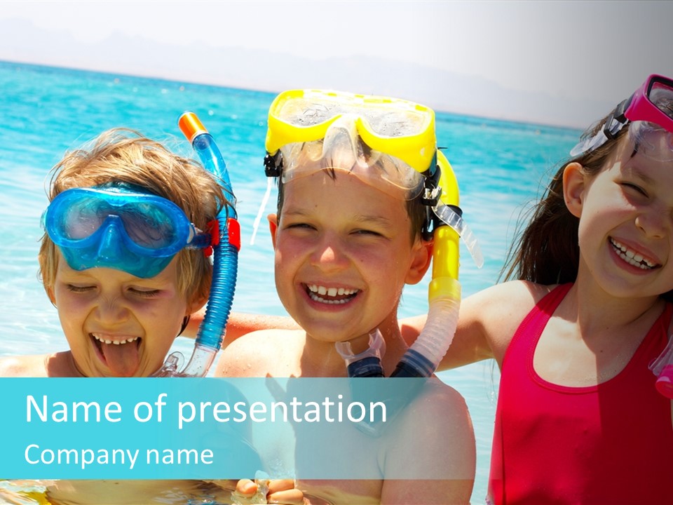 Happy Children PowerPoint Template