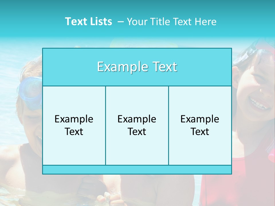 Happy Children PowerPoint Template
