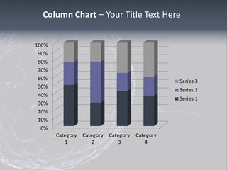 A Sperm Swimming Toward The Egg At A Microscopic Zoom Over Black PowerPoint Template