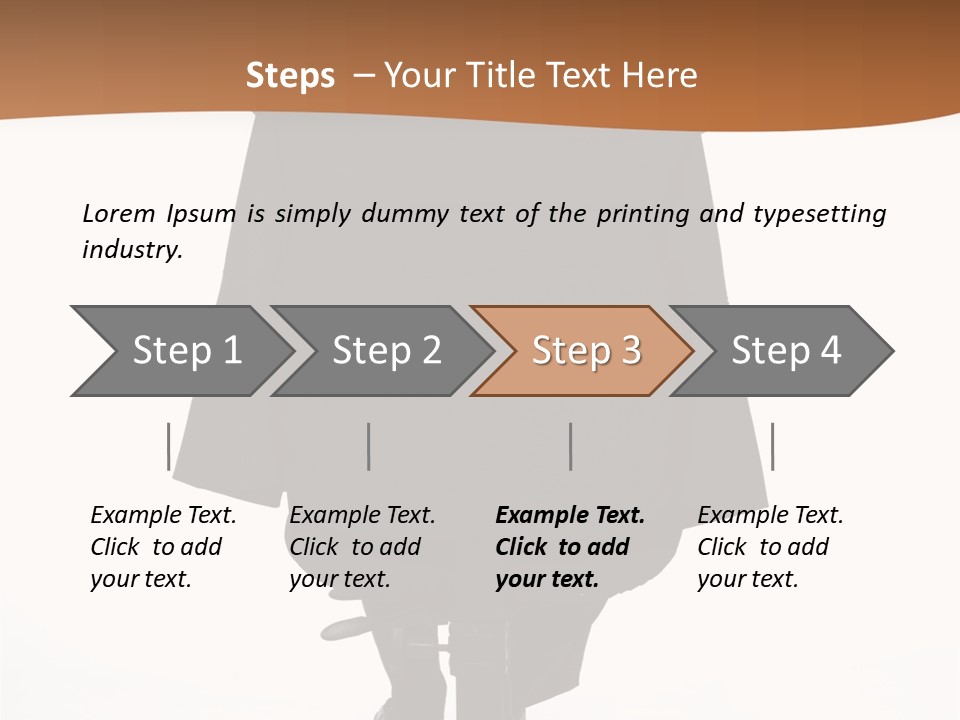 Business Relaxation Of The Businessman. Isolated Over White Background PowerPoint Template
