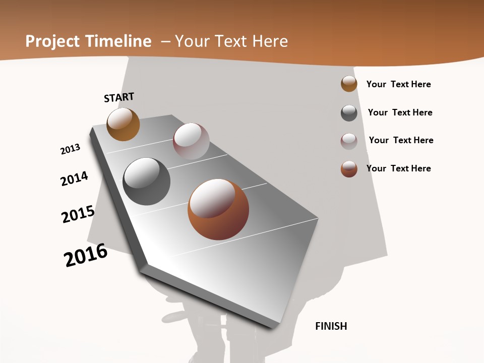 Business Relaxation Of The Businessman. Isolated Over White Background PowerPoint Template