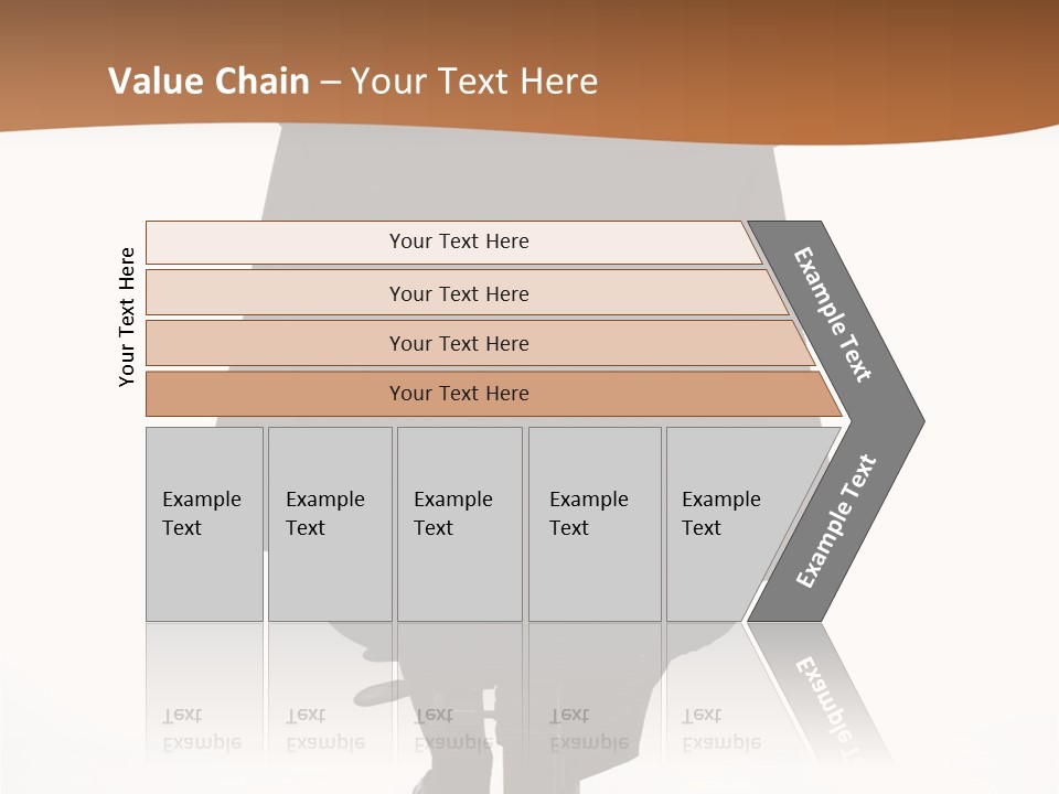 Business Relaxation Of The Businessman. Isolated Over White Background PowerPoint Template