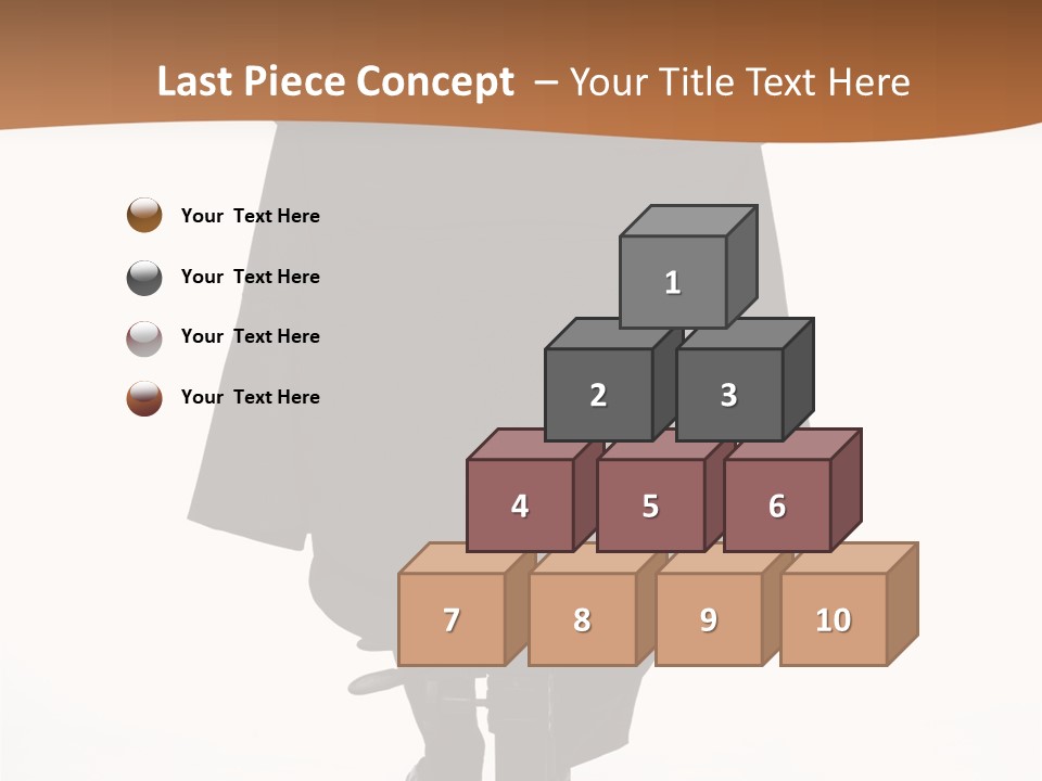 Business Relaxation Of The Businessman. Isolated Over White Background PowerPoint Template