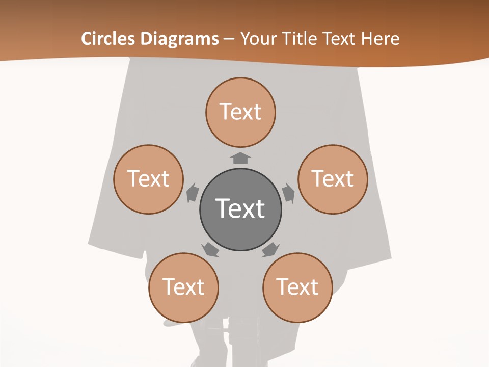 Business Relaxation Of The Businessman. Isolated Over White Background PowerPoint Template