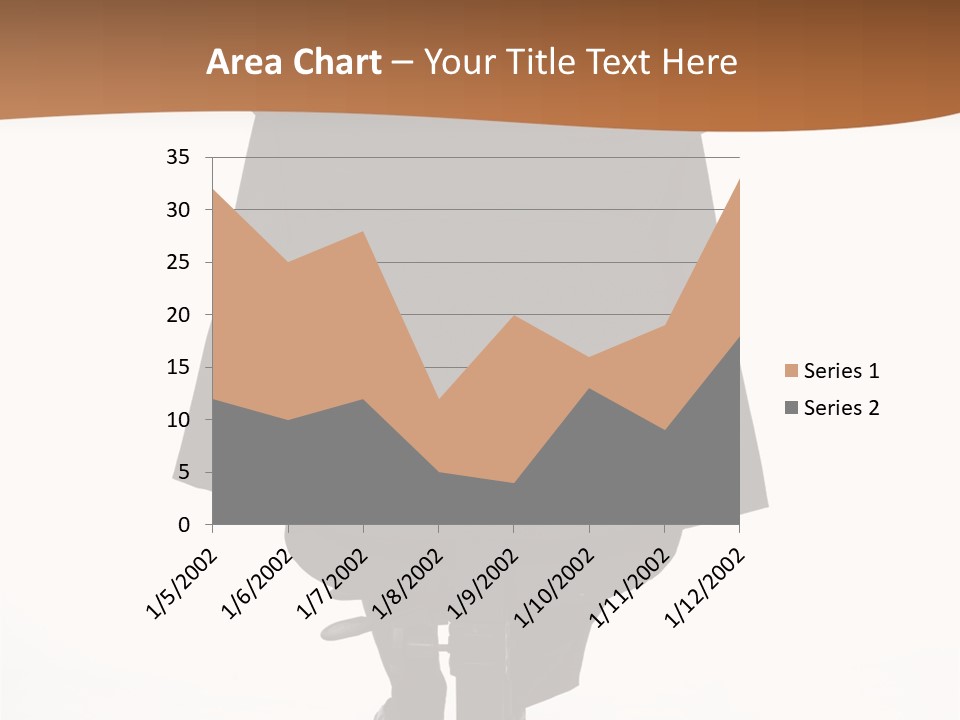 Business Relaxation Of The Businessman. Isolated Over White Background PowerPoint Template