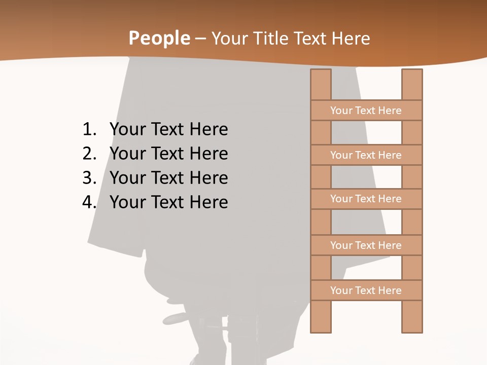 Business Relaxation Of The Businessman. Isolated Over White Background PowerPoint Template