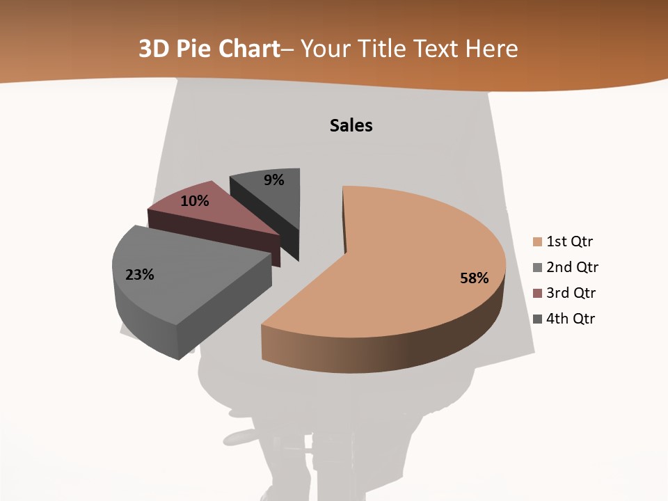 Business Relaxation Of The Businessman. Isolated Over White Background PowerPoint Template