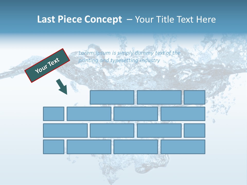 Water Splash PowerPoint Template