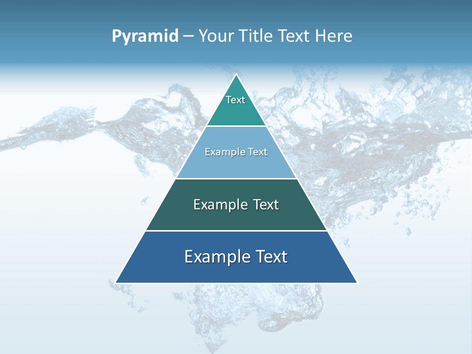 Water Splash PowerPoint Template