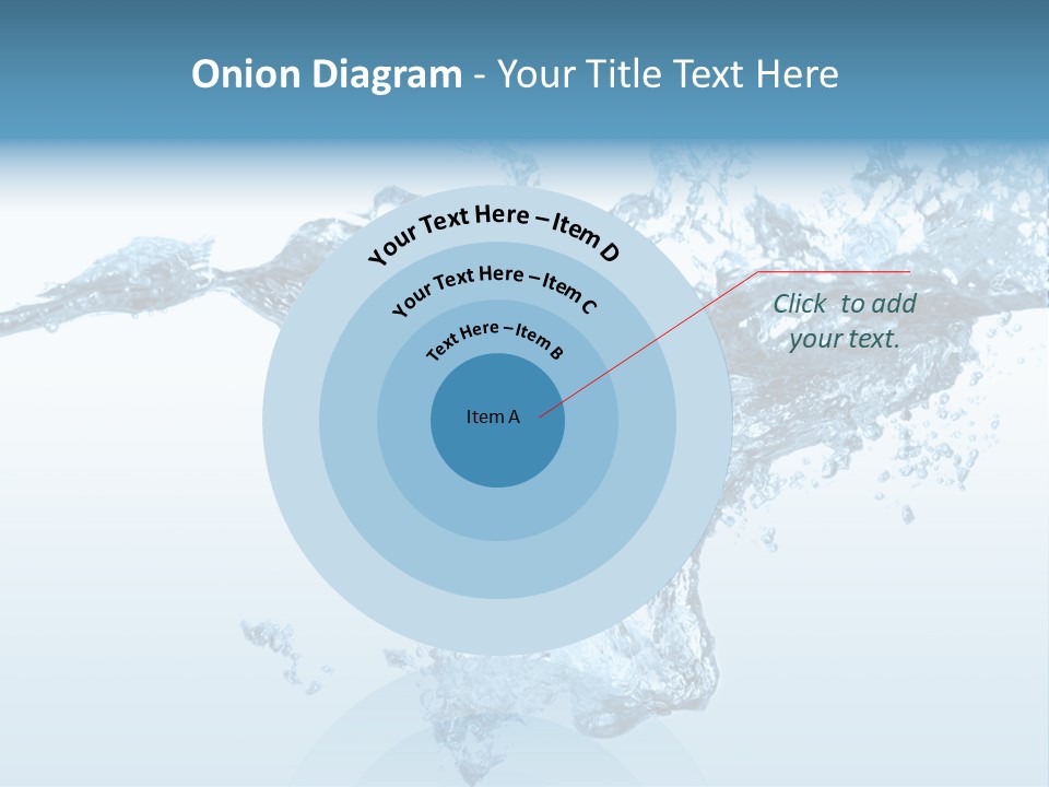 Water Splash PowerPoint Template