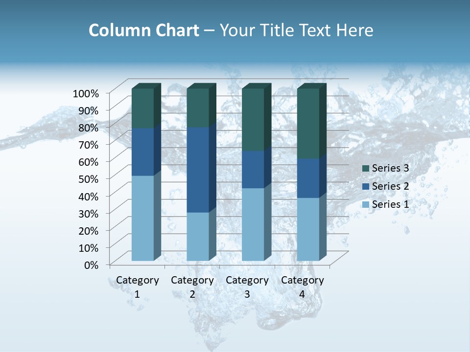 Water Splash PowerPoint Template