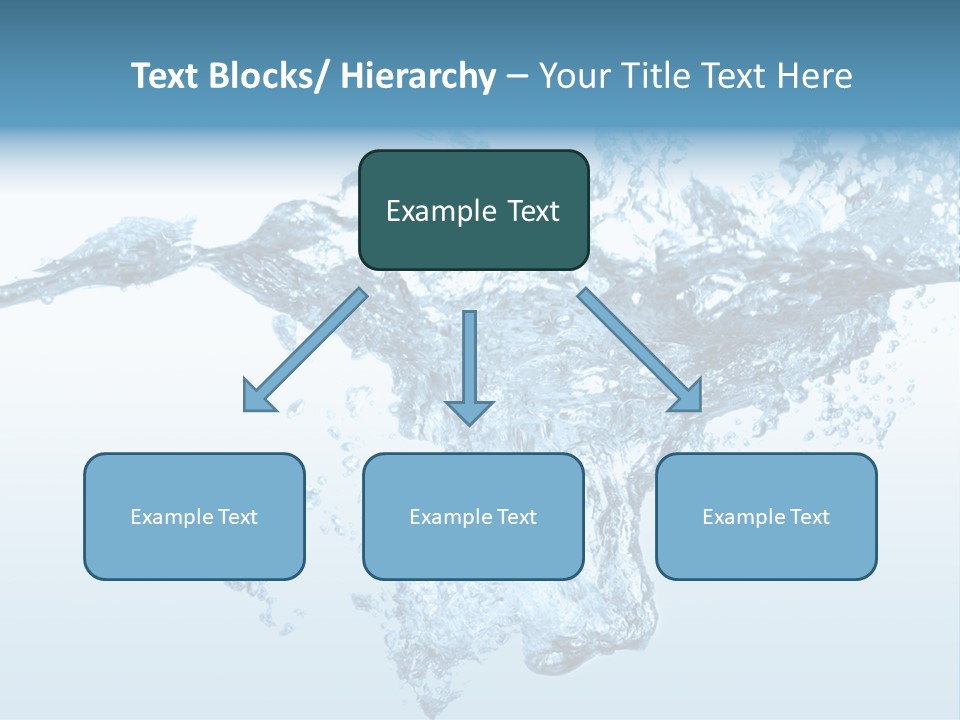 Water Splash PowerPoint Template