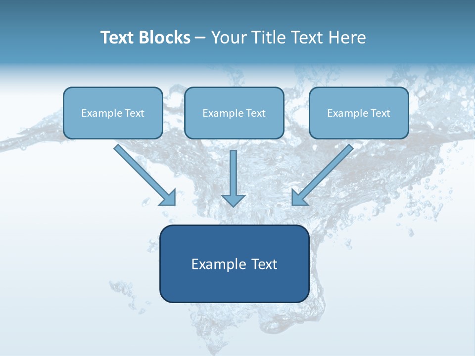 Water Splash PowerPoint Template