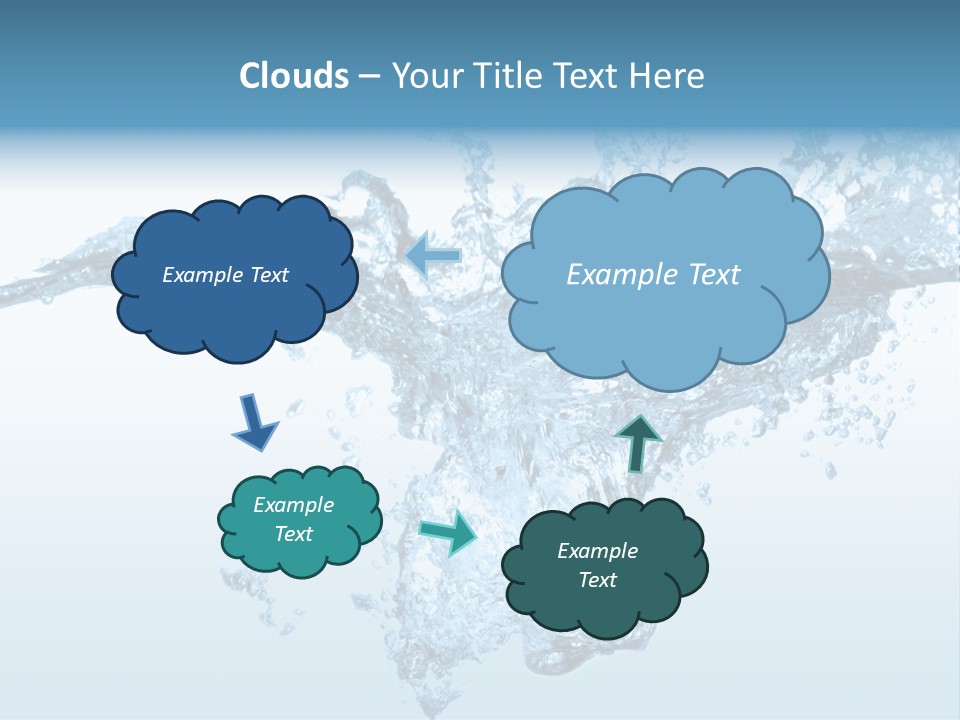 Water Splash PowerPoint Template