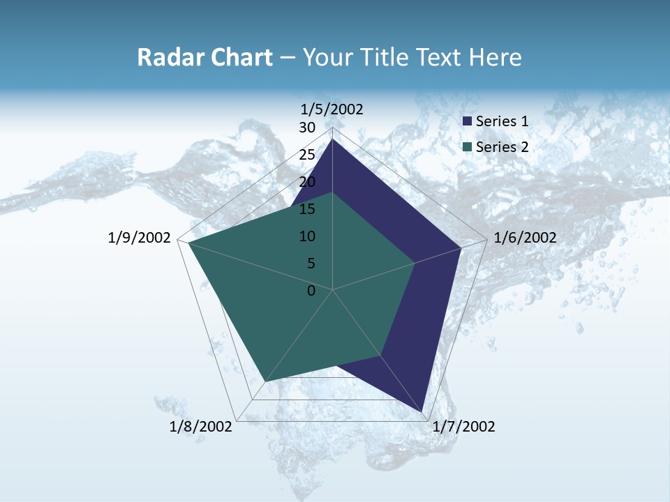 Water Splash PowerPoint Template