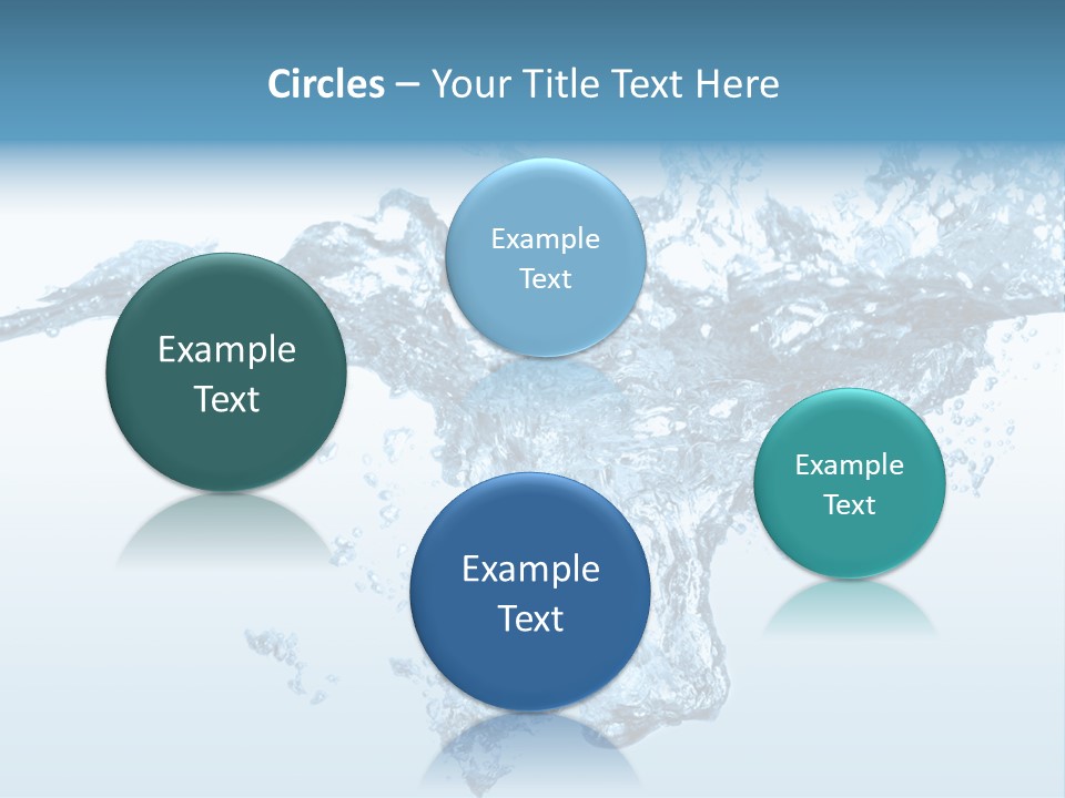 Water Splash PowerPoint Template