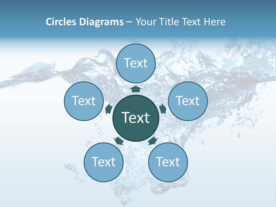 Water Splash PowerPoint Template