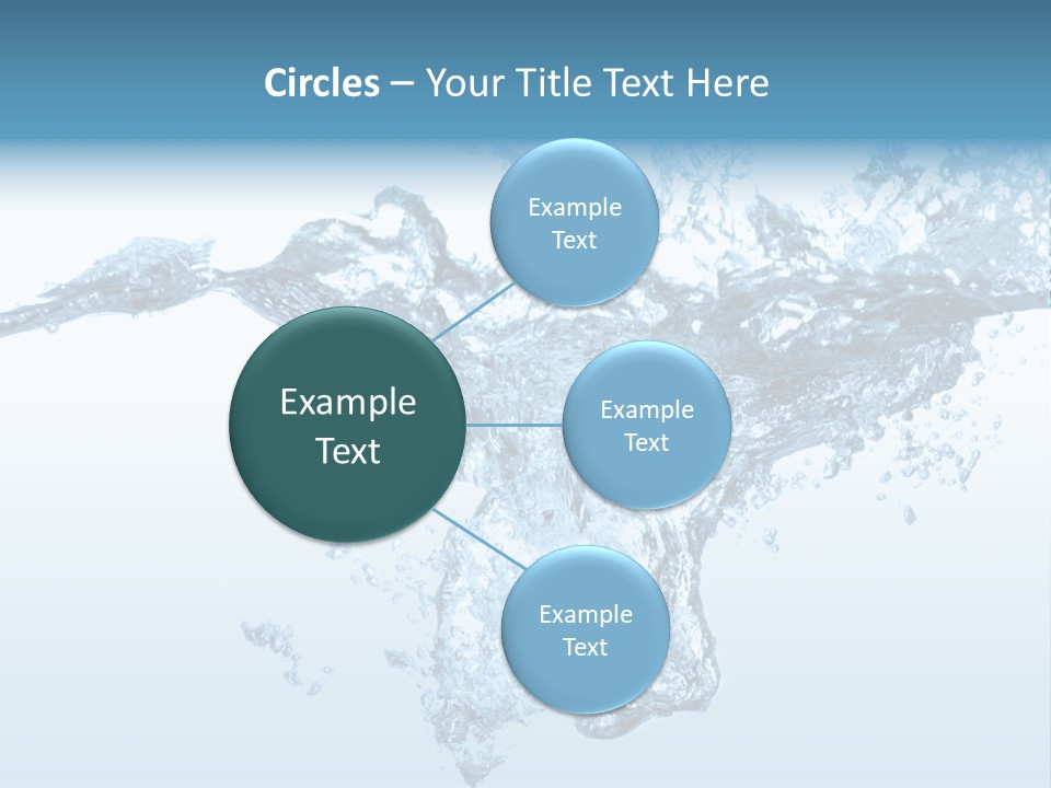 Water Splash PowerPoint Template