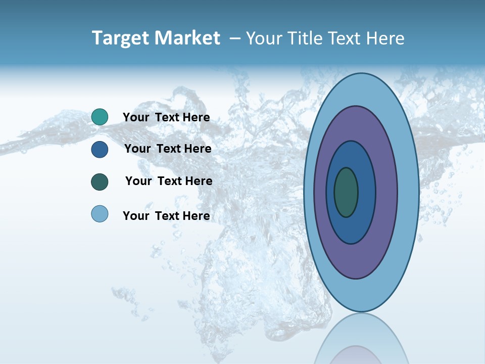 Water Splash PowerPoint Template